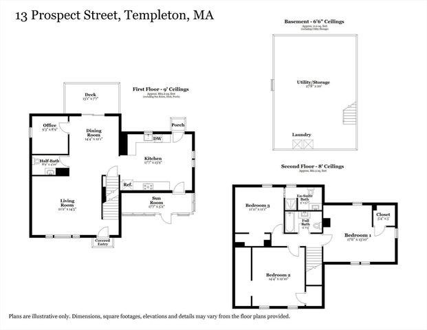 13 Prospect Street, Templeton, MA 01133