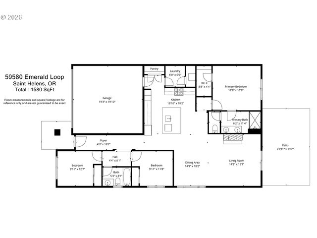59580 EMERALD Loop, St Helens, OR 97051