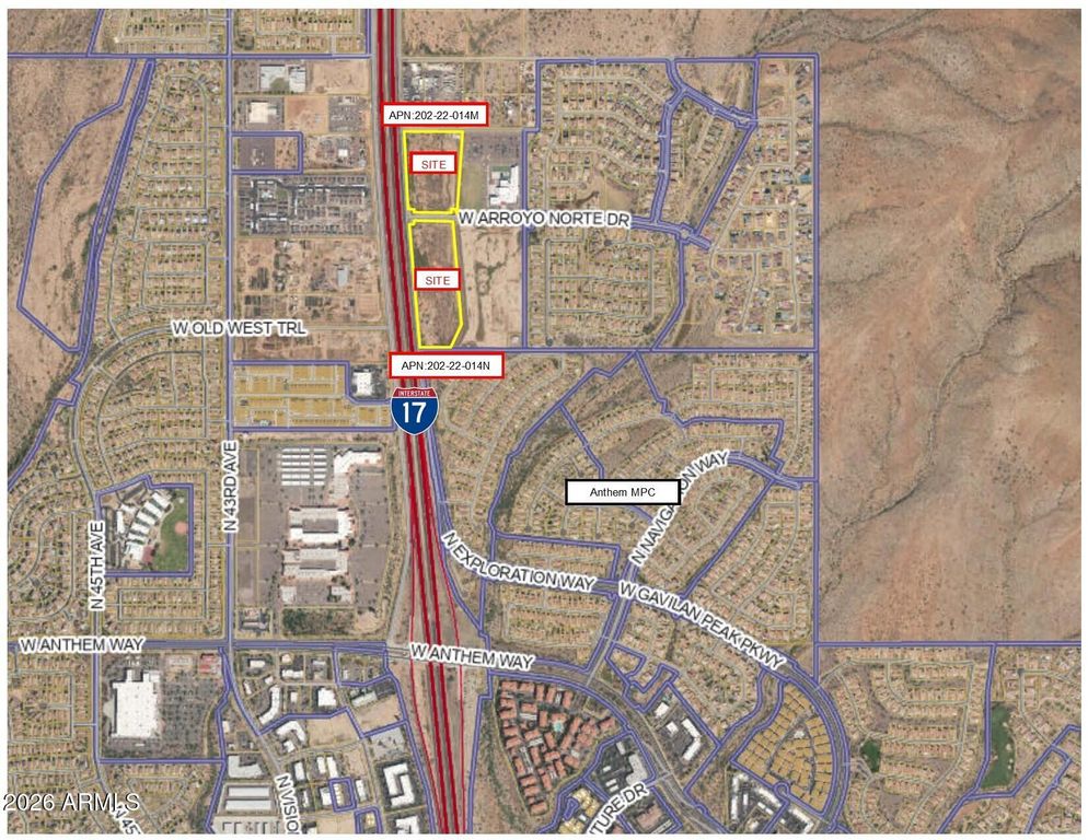 4000 W ARROYO NORTE Avenue Metes & Bounds, New River, AZ 85087 — exterior