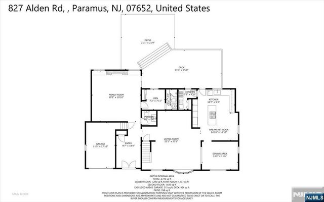 827 Alden Road, Paramus, NJ 07652