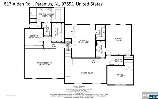 827 Alden Road, Paramus, NJ 07652