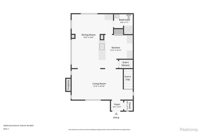 18238 Santa Rosa Drive, Detroit, MI 48221