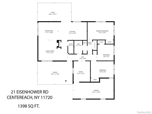 21 Eisenhower Road, Centereach, NY 11720