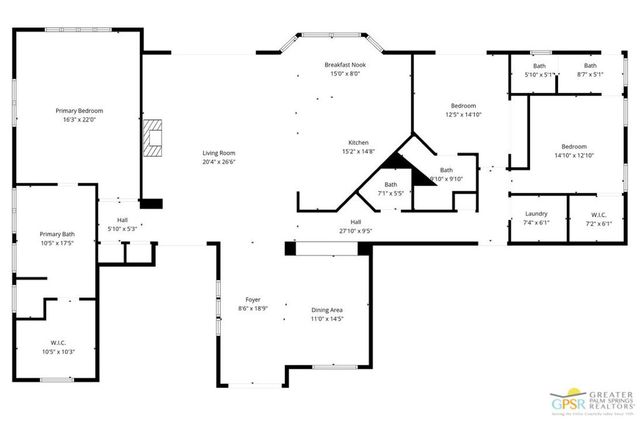 2438 S Caliente Drive, Palm Springs, CA 92264