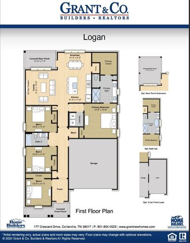 3130 MANNINGTON DR, Bartlett, TN 38135