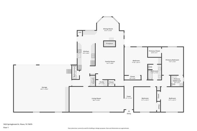 1023 Springbrook Drive, Plano, TX 75075