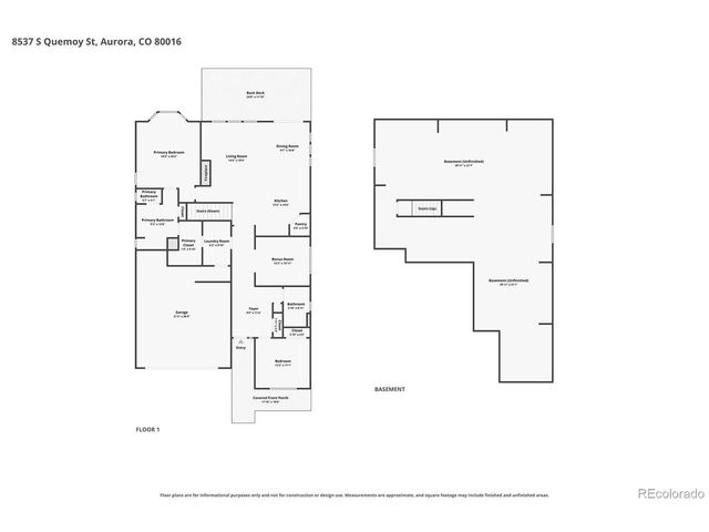 8537 S Quemoy St, Aurora, CO 80016