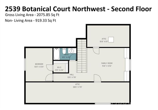 2539 Botanical Court NW, Concord, NC 28027