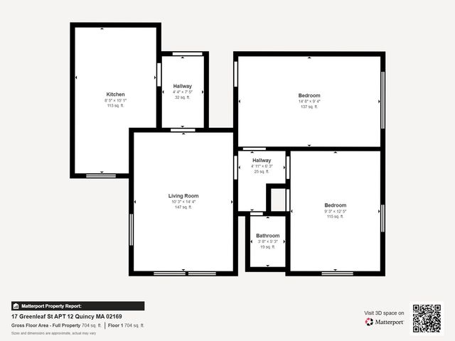 17 Greenleaf Street 12, Quincy, MA 02169