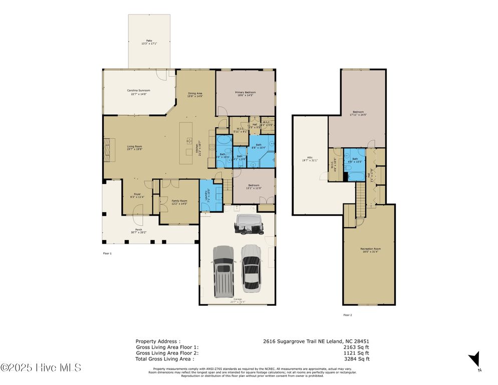 2616 Sugargrove Trail NE, Leland, NC 28451