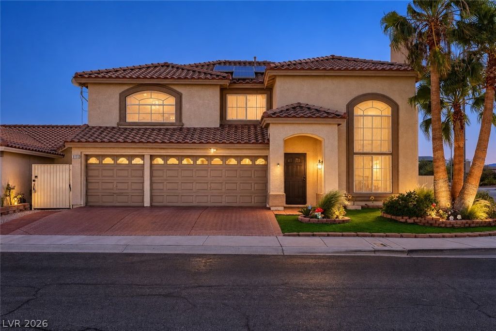 9133 Sapphire Ridge Avenue, Las Vegas, NV 89129 — exterior
