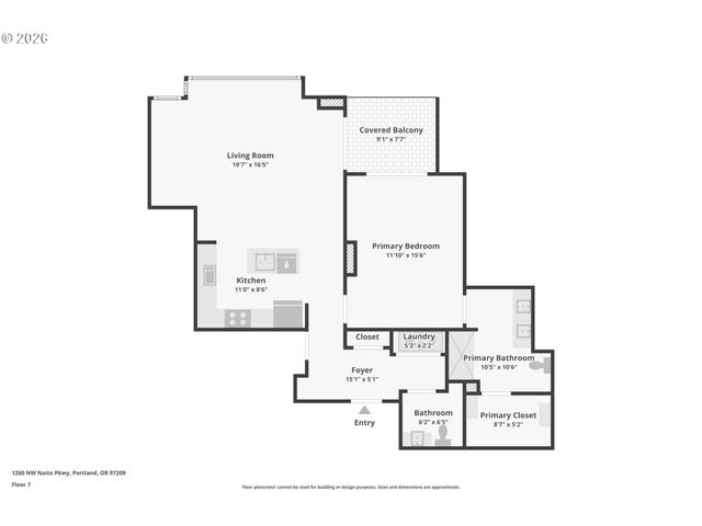 1260 Nw NAITO Pkwy Nw 710, Portland, OR 97209