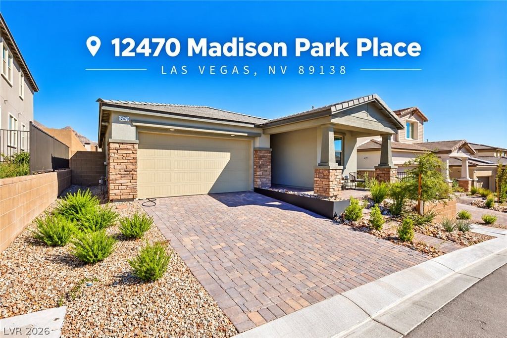 12470 Madison Park Place, Las Vegas, NV 89138 — exterior