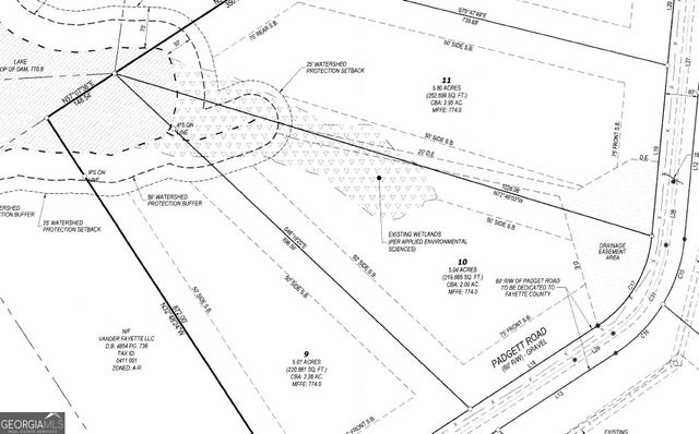 0 Padgett Road LOT 10, Senoia, GA 30276
