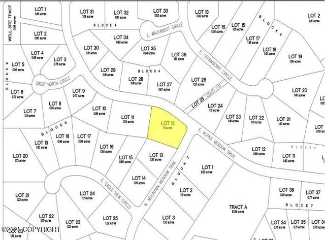 L12 B9 N Mountain Meadow Trail, Palmer, AK 99645