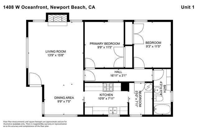 1408 W Oceanfront, Newport Beach, CA 92661