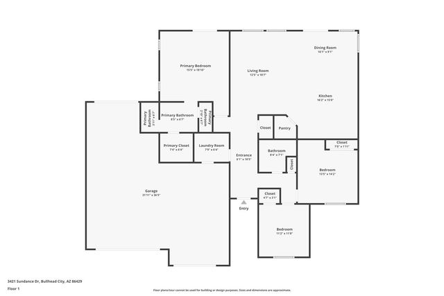 3421 Sundance Drive, Bullhead City, AZ 86429