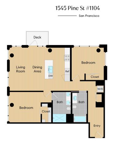 1545 Pine Street 1104, San Francisco, CA 94109