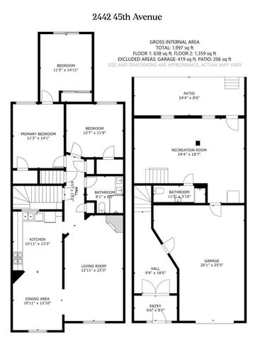 2442 45th Avenue, San Francisco, CA 94116
