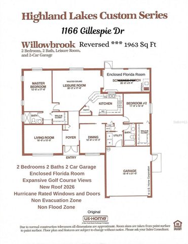 1166 GILLESPIE DRIVE, Palm Harbor, FL 34684