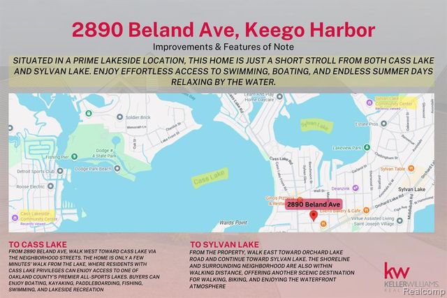 2890 Beland Avenue, Keego Harbor, MI 48320