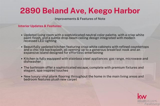 2890 Beland Avenue, Keego Harbor, MI 48320