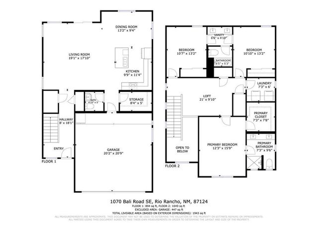 1070 Bali Road SE, Rio Rancho, NM 87124