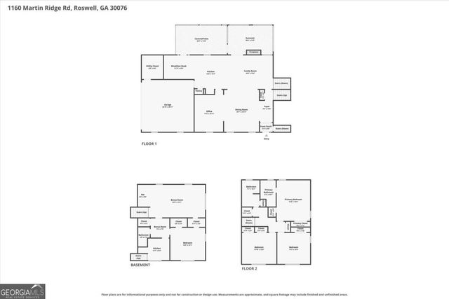 1160 Martin Ridge Road, Roswell, GA 30076