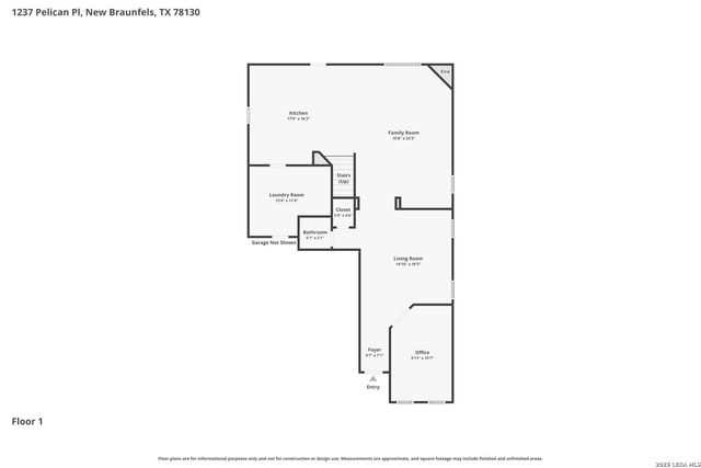 1237 PELICAN PL, New Braunfels, TX 78130