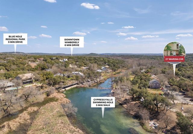 27 Marina CIR, Wimberley, TX 78676