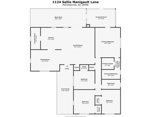 1124 Sallie Manigault Lane, Mcclellanville, SC 29458