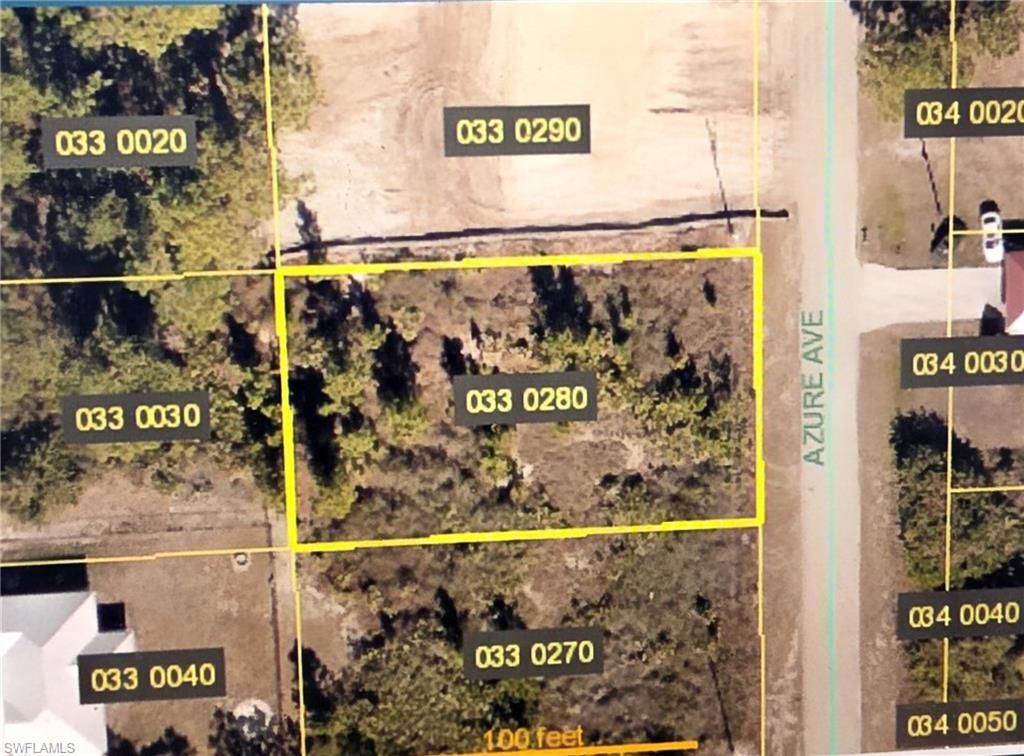 708 Azure AVE, LEHIGH ACRES, FL 33974 — exterior