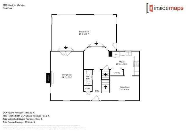 2709 Hawk Drive NE, Marietta, GA 30066