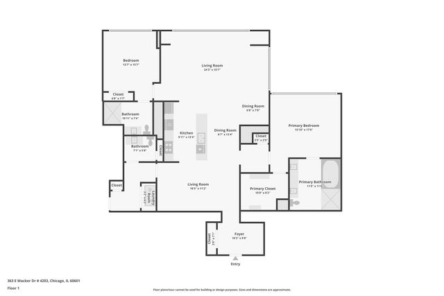 363 E Wacker Drive 4203, Chicago, IL 60601
