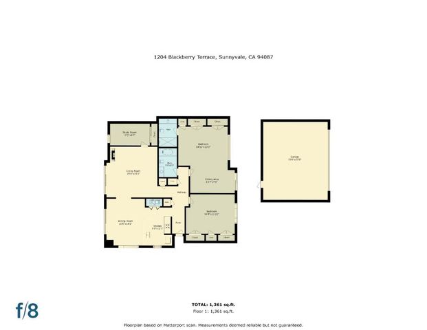 1204 Blackberry Terrace, Sunnyvale, CA 94087