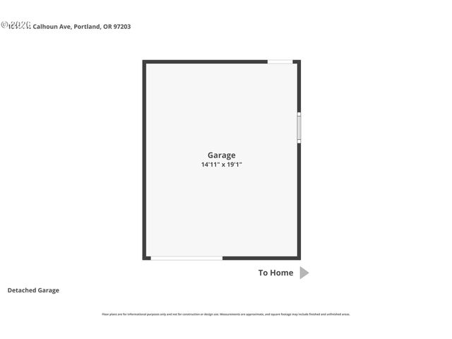 10114 N CALHOUN Ave, Portland, OR 97203