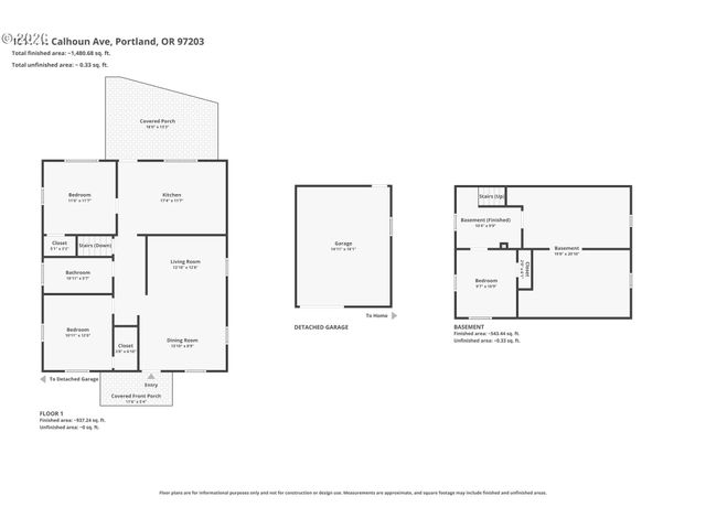 10114 N CALHOUN Ave, Portland, OR 97203