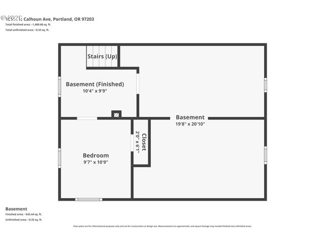10114 N CALHOUN Ave, Portland, OR 97203