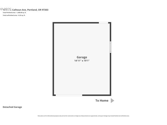 10114 N CALHOUN Ave, Portland, OR 97203