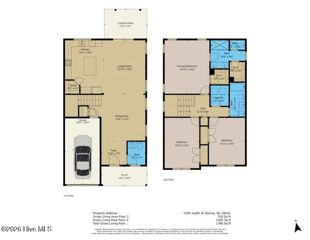 1559 Judith Drive SE, Bolivia, NC 28422