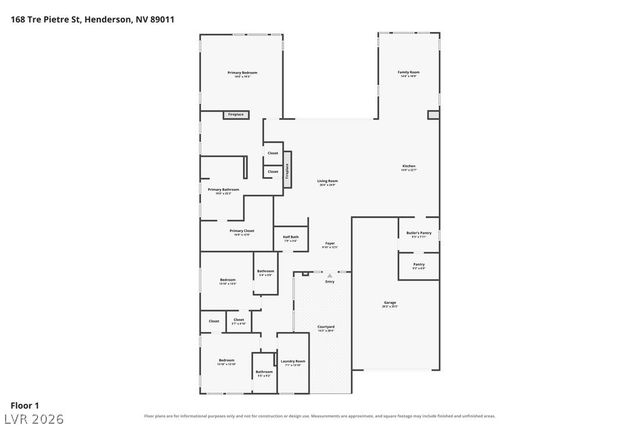 168 Tre Pietre Street, Henderson, NV 89011