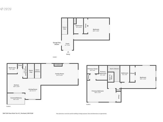 5047 Sw VIEW POINT Ter C, Portland, OR 97239