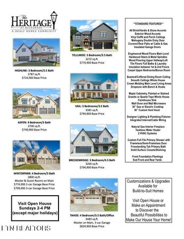 9173 Heritage Ridge Lane, Lot 5, Knoxville, TN 37922