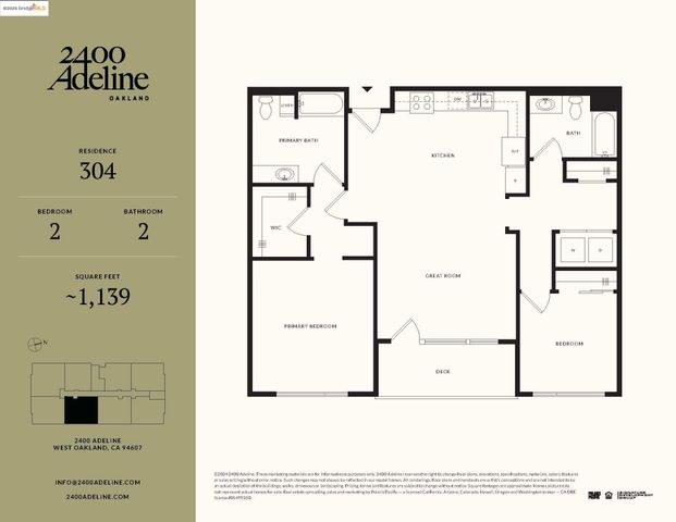 2400 Adeline ST 304, Oakland, CA 94607