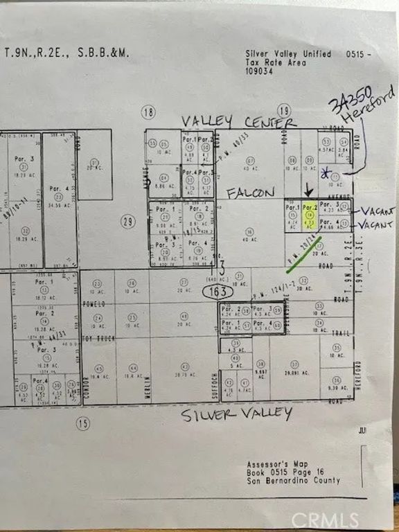 0 Falcon, Newberry Springs, CA 92365