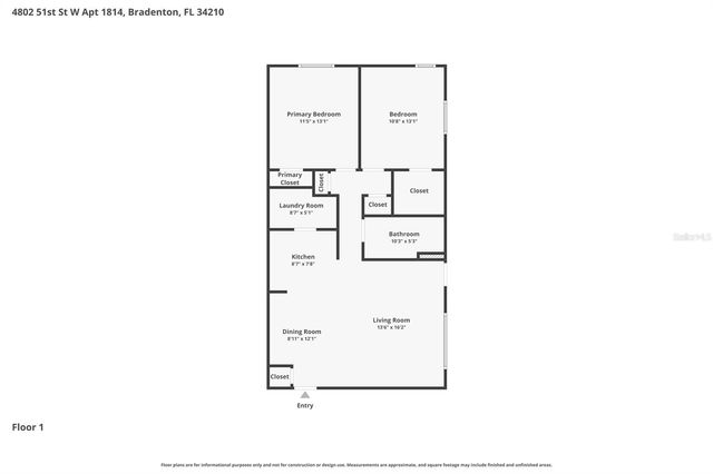 4802 51ST STREET W 1814, Bradenton, FL 34210