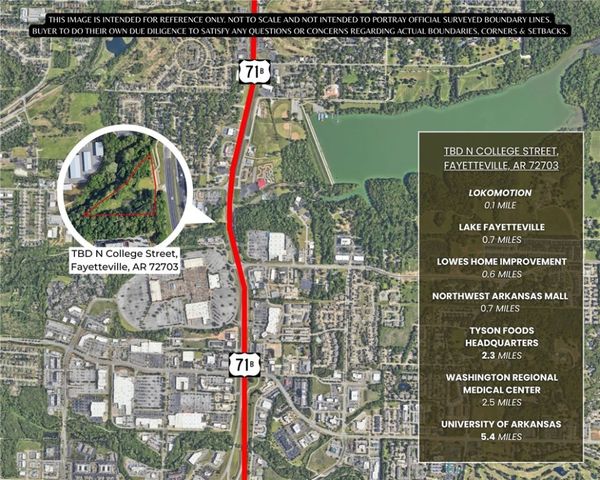 TBD N College Street, Fayetteville, AR 72703