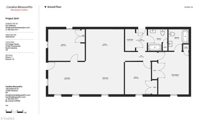 614 Huger Street, Thomasville, NC 27360
