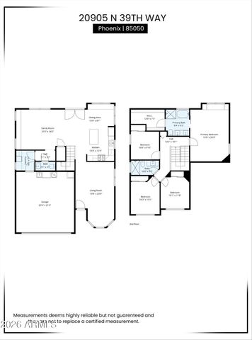 20905 N 39TH Way, Phoenix, AZ 85050