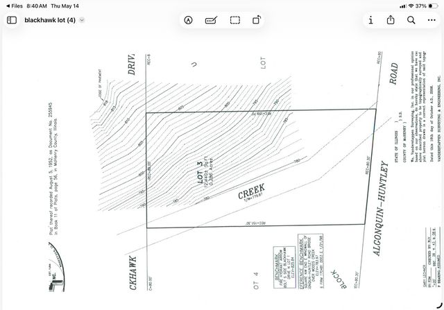 LOT 3 BLACKHAWK Drive, Lake In The Hills, IL 60156
